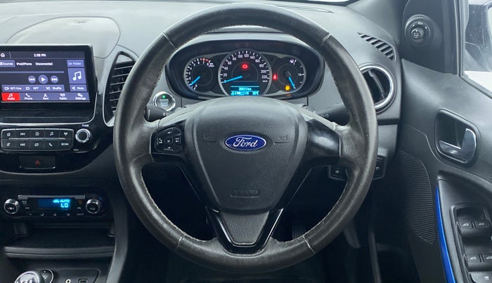 2019 Ford New Figo 1.2 TITANIUM BLU, Petrol, Manual, 38,060 km, Steering Wheel Close Up