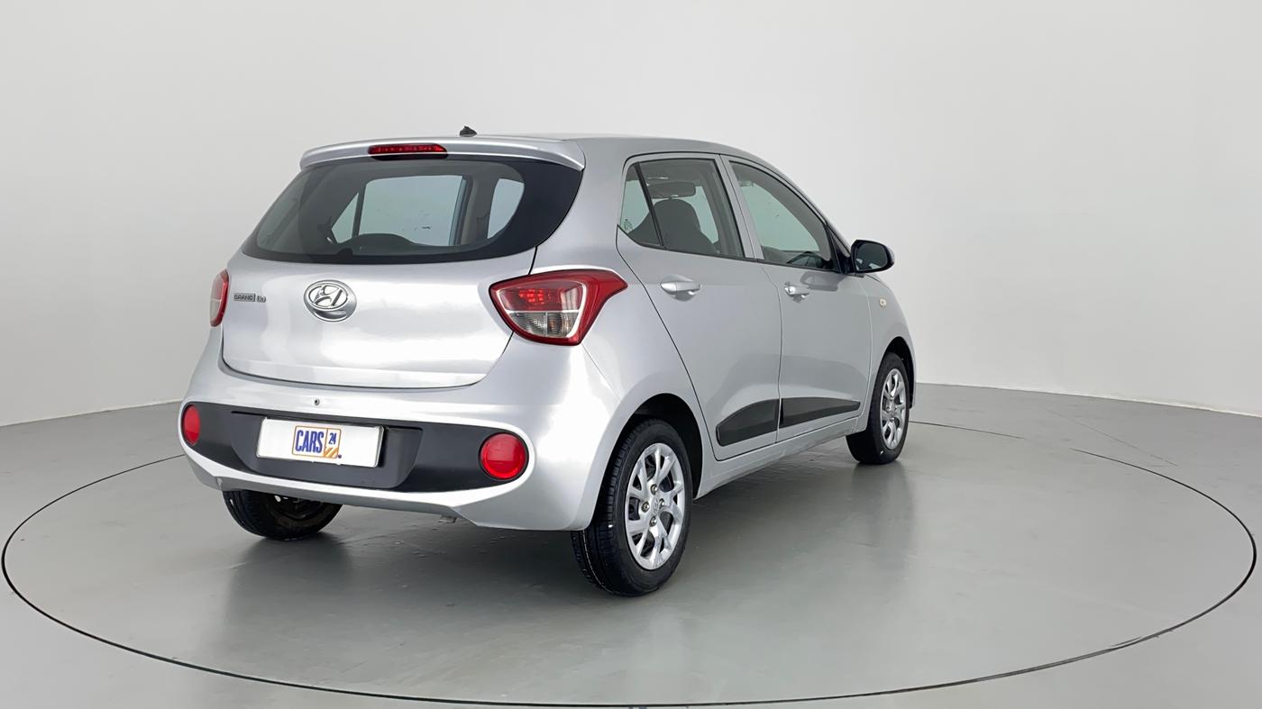 2018 Hyundai Grand i10 MAGNA 1.2 VTVT, Petrol, Manual, 39,314 km, Right Back Diagonal