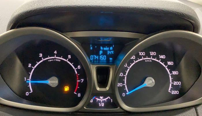 2016 Ford Ecosport TITANIUM 1.5L PETROL AT, Petrol, Automatic, 74,150 km, Odometer Image