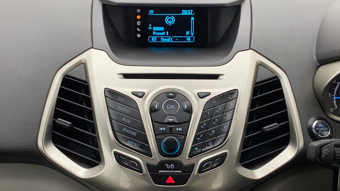 2016 Ford Ecosport TITANIUM 1.5L PETROL AT, Petrol, Automatic, 74,150 km, Infotainment System