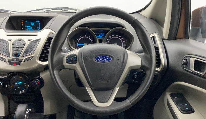 2016 Ford Ecosport TITANIUM 1.5L PETROL AT, Petrol, Automatic, 74,150 km, Steering Wheel Close Up