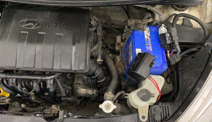 2017 Hyundai Grand i10 SPORTZ (O) 1.2 KAPPA VTVT, Petrol, Manual, 47,150 km, Engine View - Left