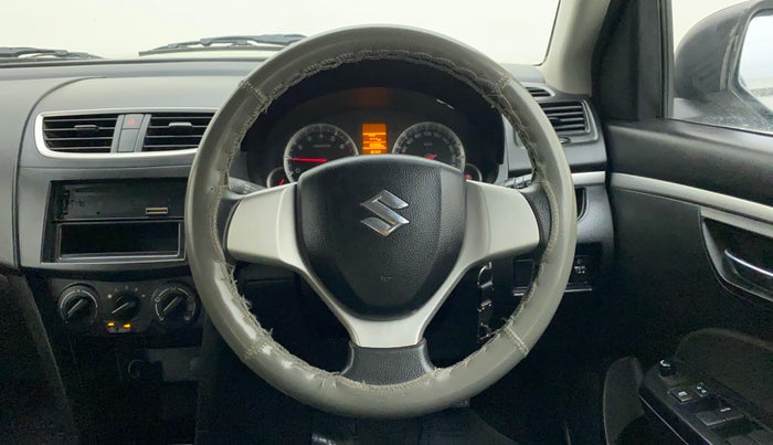 2011 Maruti Swift VXI, Petrol, Manual, 17,102 km, Steering Wheel Close Up