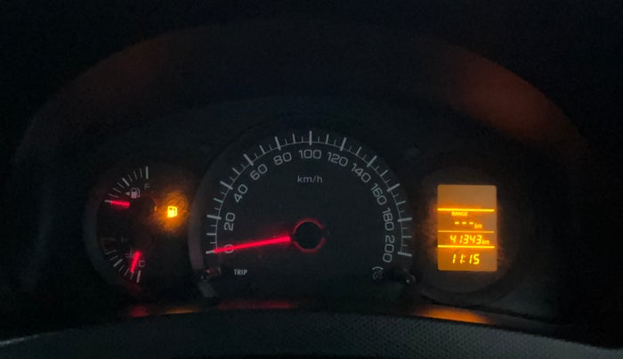 2016 Maruti Swift LXI (O), Petrol, Manual, 41,287 km, Odometer Image