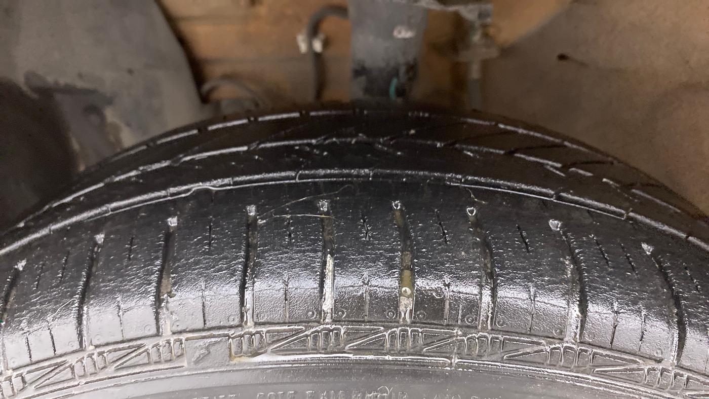 2016 Nissan Micra XL CVT, Petrol, Automatic, 50,290 km, Left Front Tyre Tread