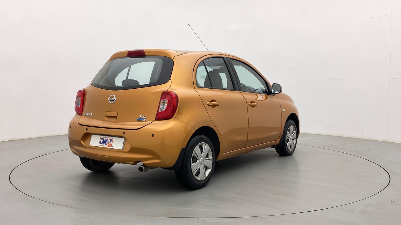 2016 Nissan Micra XL CVT, Petrol, Automatic, 50,290 km, Right Back Diagonal
