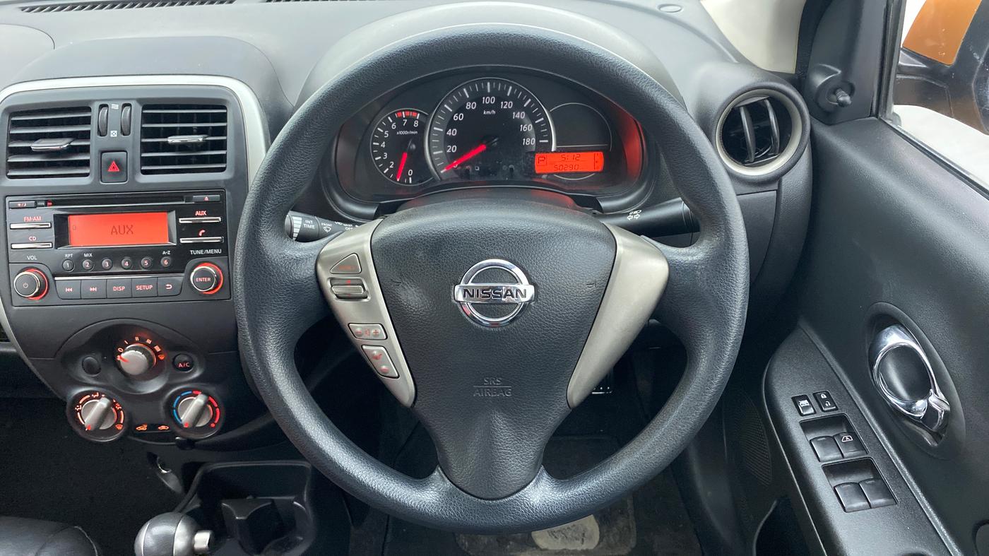 2016 Nissan Micra XL CVT, Petrol, Automatic, 50,290 km, Steering Wheel Close Up