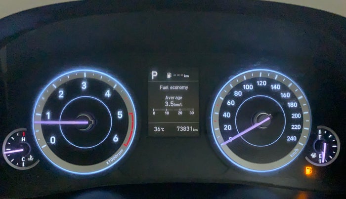 2020 Hyundai Creta SX AT 1.5 DIESEL, Diesel, Automatic, 73,831 km, Odometer Image