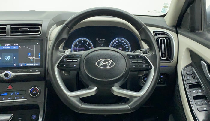 2020 Hyundai Creta SX AT 1.5 DIESEL, Diesel, Automatic, 73,831 km, Steering Wheel Close Up
