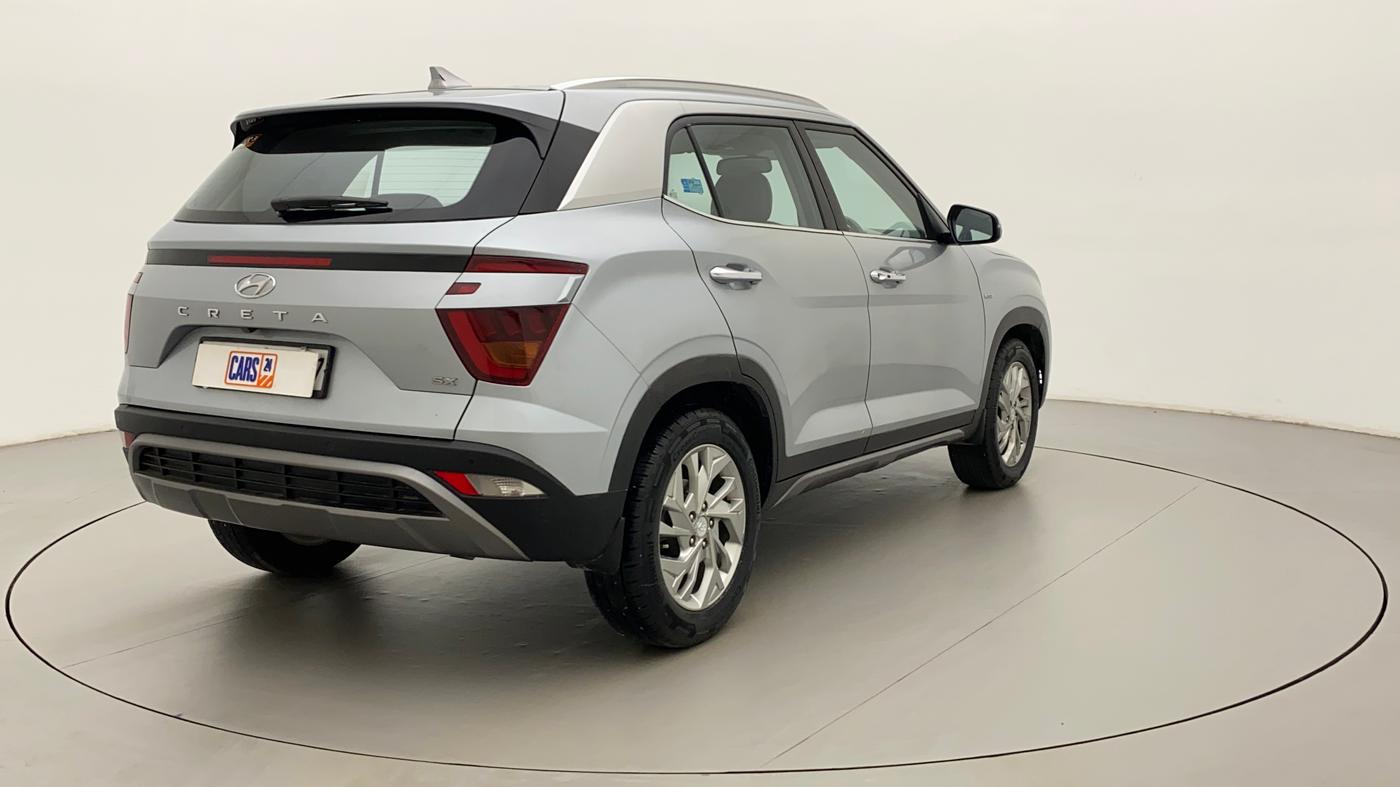 2020 Hyundai Creta SX AT 1.5 DIESEL, Diesel, Automatic, 73,831 km, Right Back Diagonal