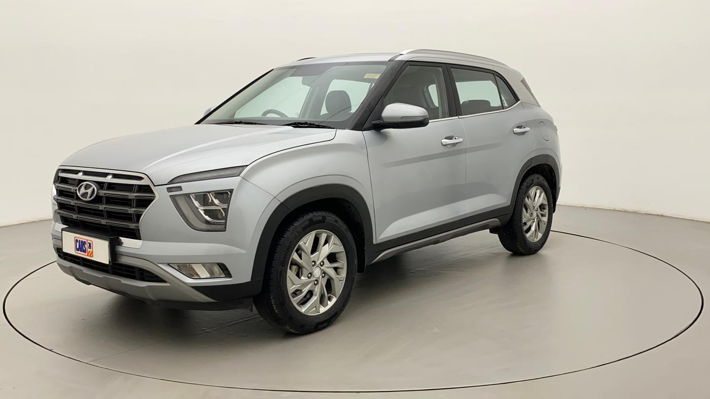 2020 Hyundai Creta SX AT 1.5 DIESEL, Diesel, Automatic, 73,831 km, Left Front Diagonal