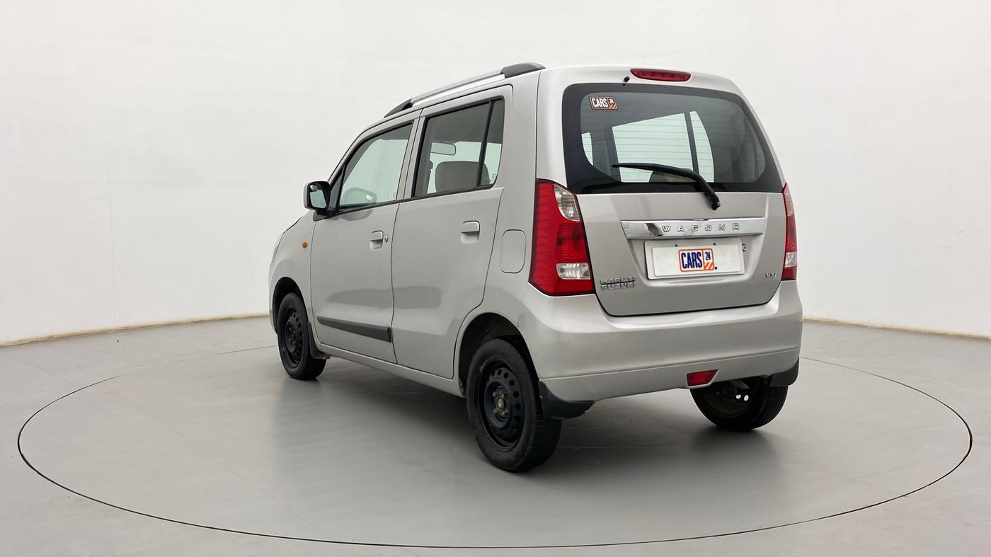 2010 Maruti Wagon R 1.0 VXI, Petrol, Manual, 80,511 km, Left Back Diagonal