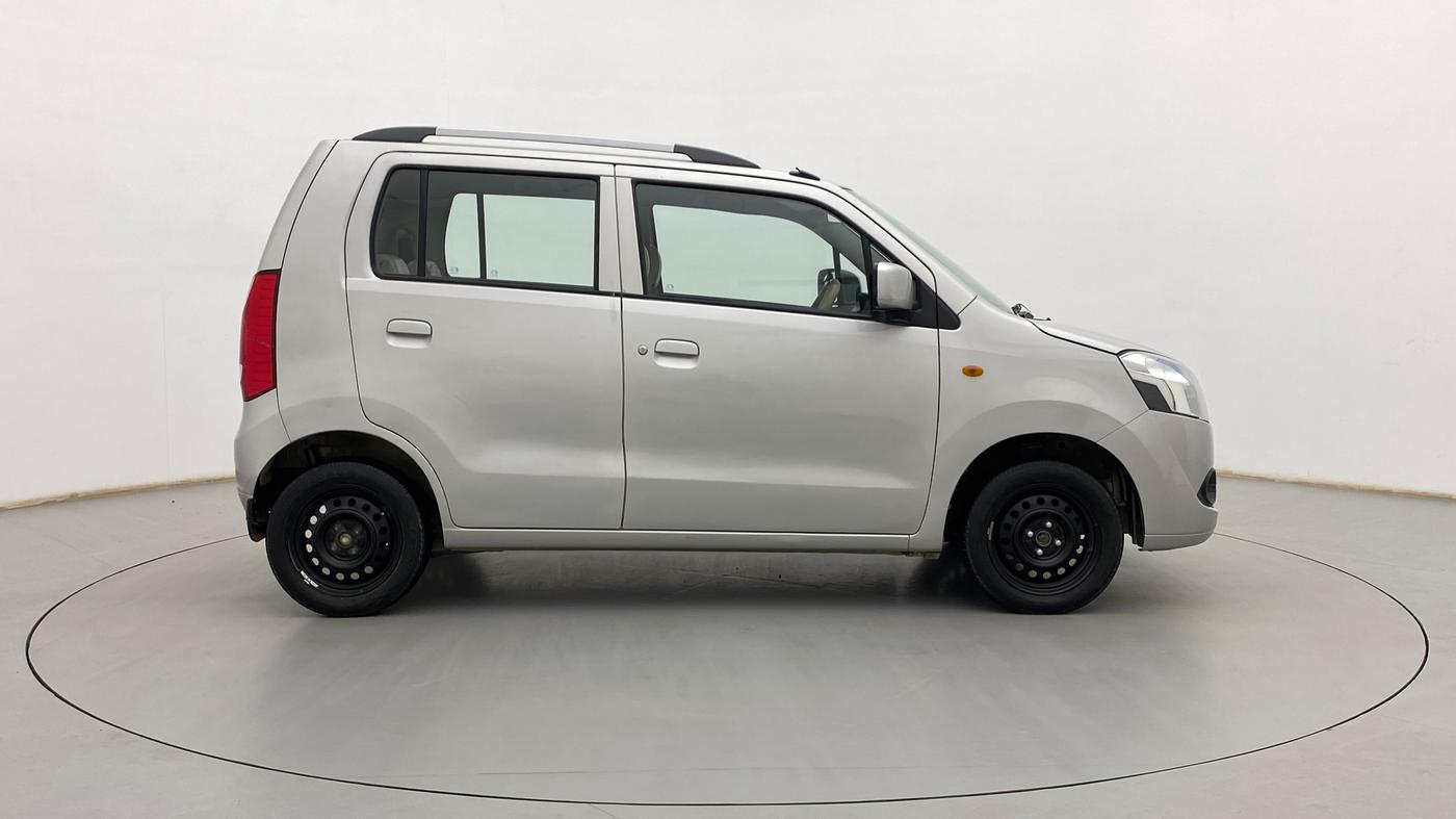 2010 Maruti Wagon R 1.0 VXI, Petrol, Manual, 80,511 km, Right Side View