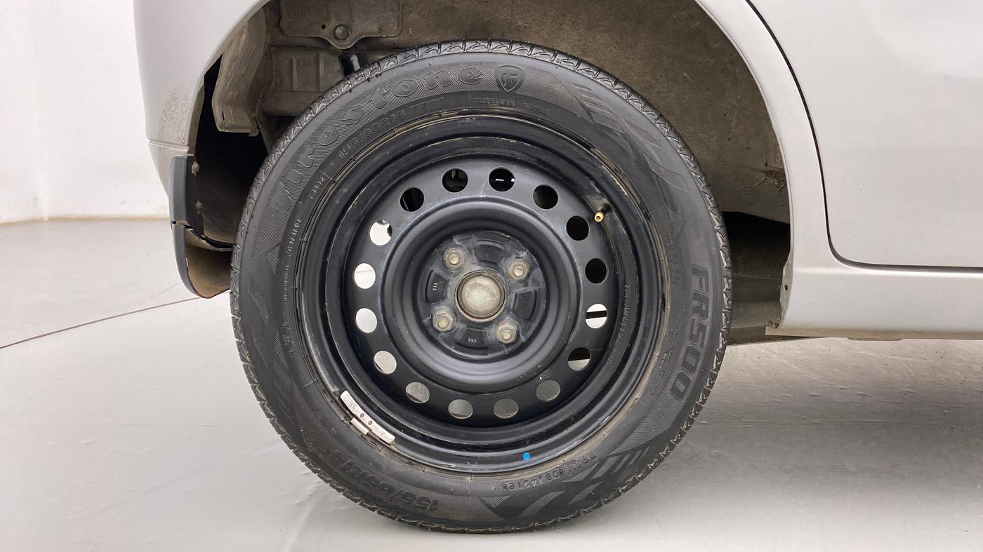 2010 Maruti Wagon R 1.0 VXI, Petrol, Manual, 80,511 km, Right Rear Wheel