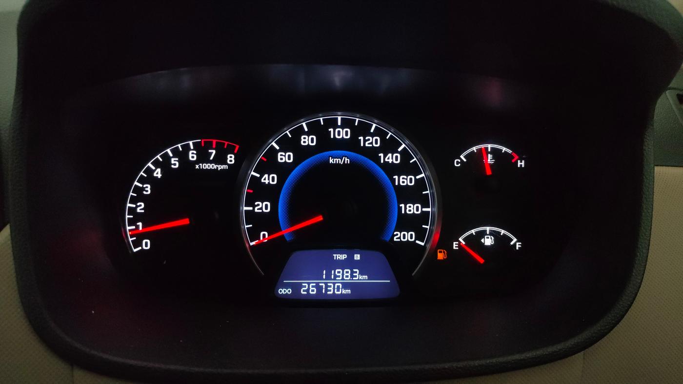 2015 Hyundai Grand i10 MAGNA 1.2 KAPPA VTVT, Petrol, Manual, 26,721 km, Odometer Image
