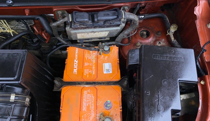 2016 Mahindra Kuv100 K6 6 STR, Petrol, Manual, 46,522 km, Engine View - Left