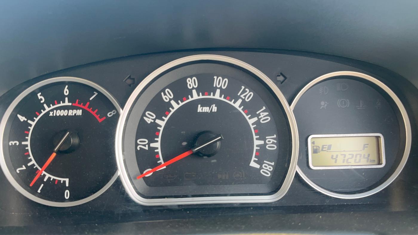 2012 Maruti Alto K10 VXI, Petrol, Manual, 47,187 km, Odometer Image