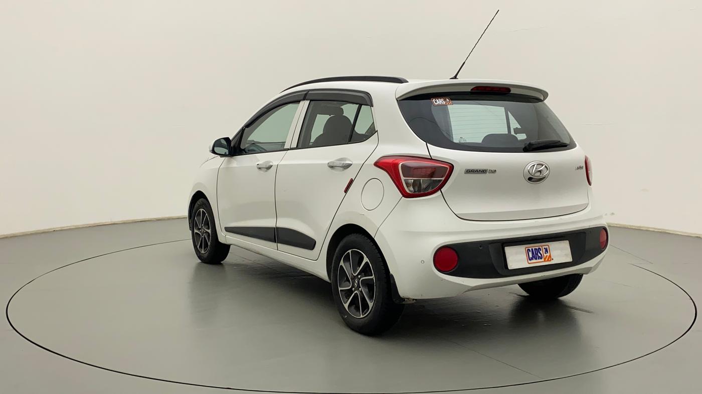 2018 Hyundai Grand i10 ASTA 1.2 KAPPA VTVT, CNG, Manual, 87,009 km, Left Back Diagonal