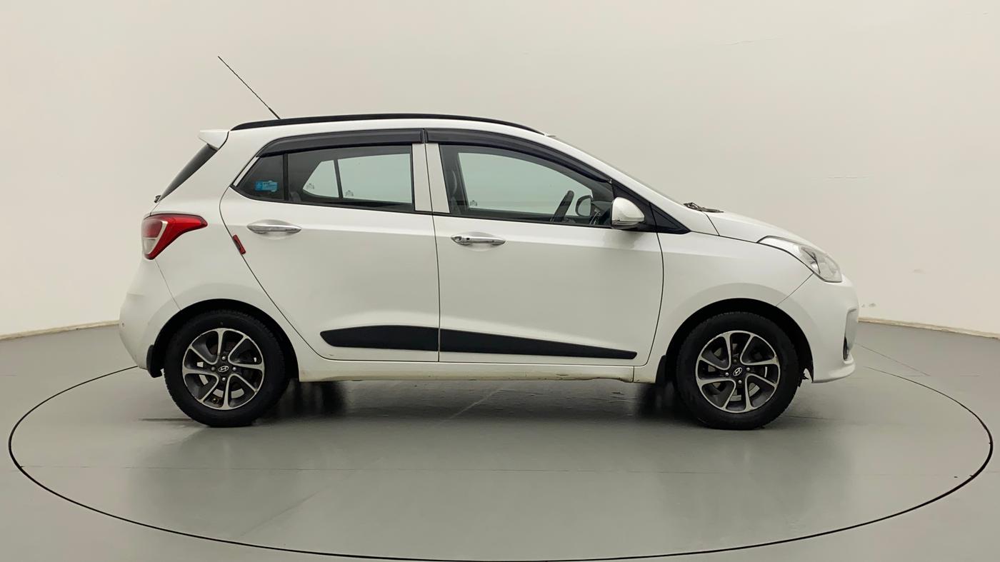 2018 Hyundai Grand i10 ASTA 1.2 KAPPA VTVT, CNG, Manual, 87,009 km, Right Side View