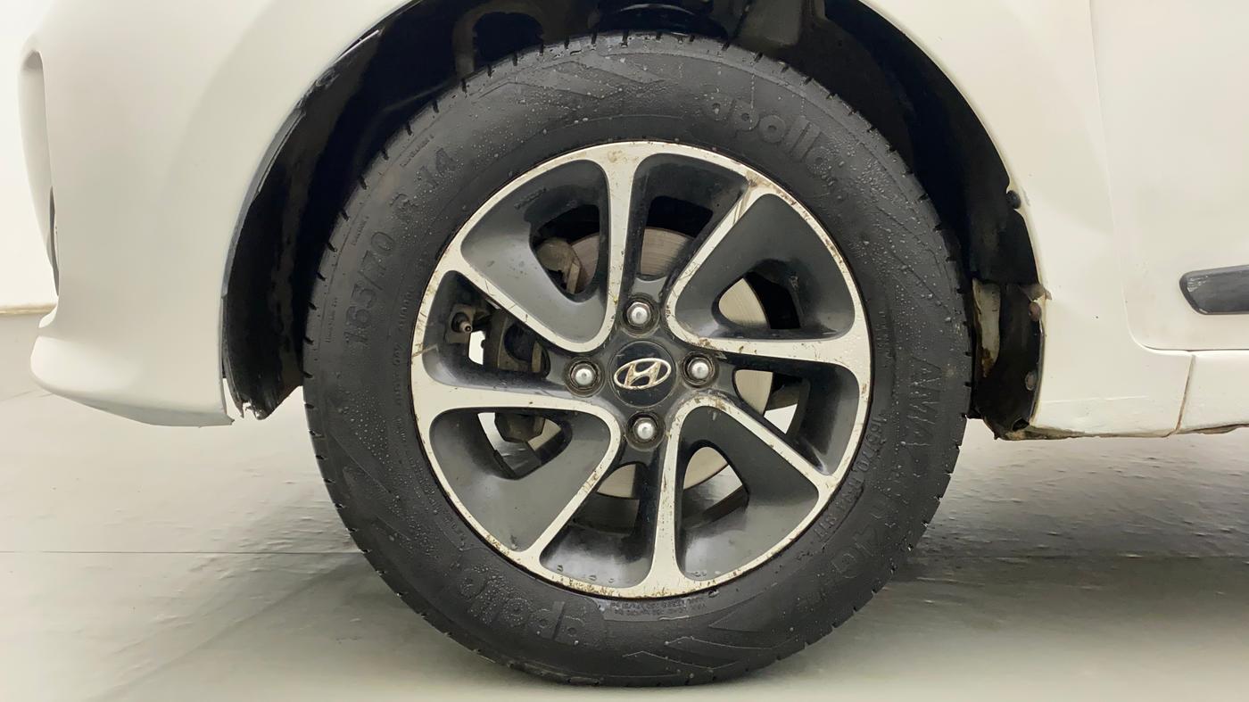 2018 Hyundai Grand i10 ASTA 1.2 KAPPA VTVT, CNG, Manual, 87,009 km, Left Front Wheel