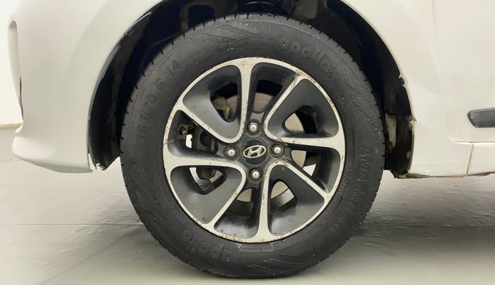 2018 Hyundai Grand i10 ASTA 1.2 KAPPA VTVT, CNG, Manual, 87,009 km, Left Front Wheel