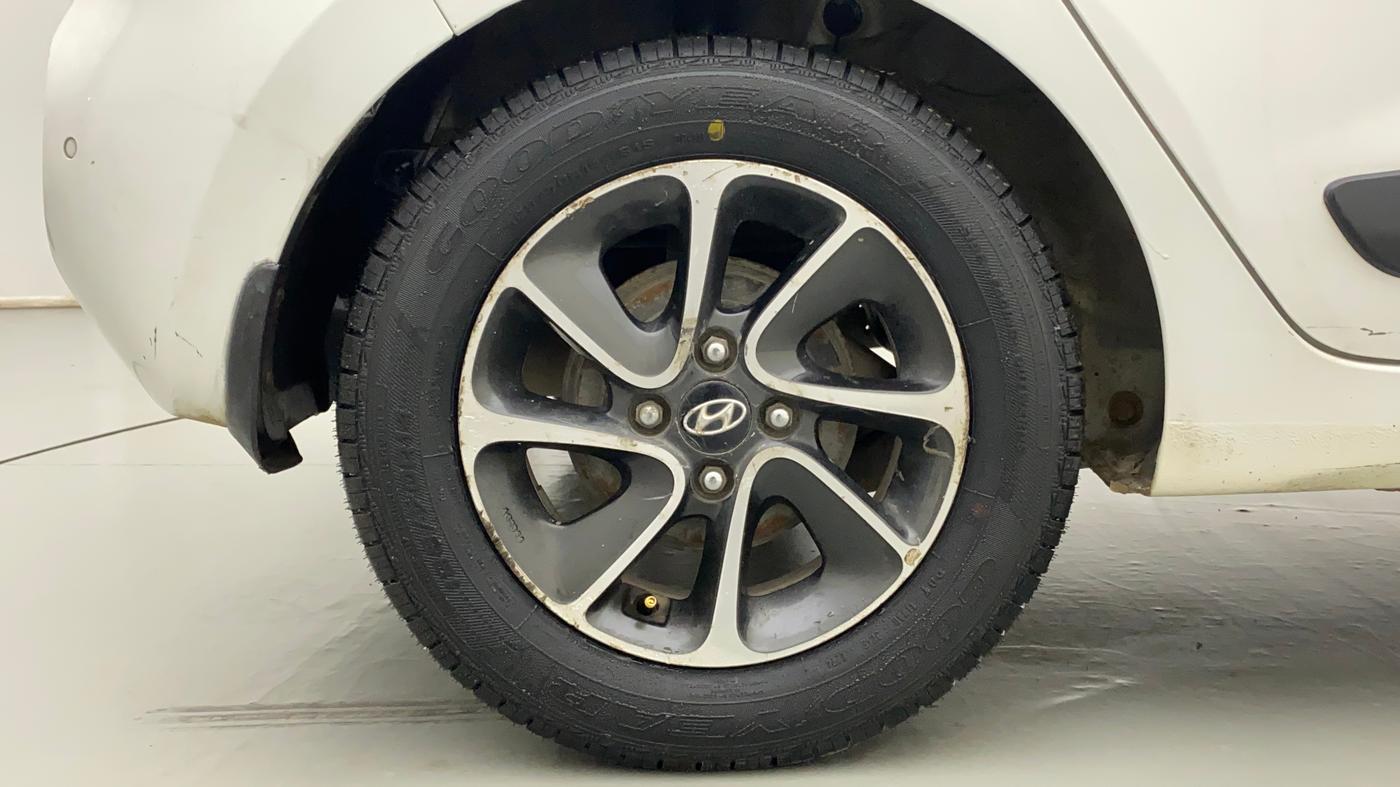 2018 Hyundai Grand i10 ASTA 1.2 KAPPA VTVT, CNG, Manual, 87,009 km, Right Rear Wheel