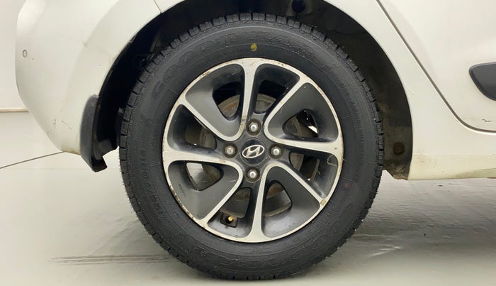 2018 Hyundai Grand i10 ASTA 1.2 KAPPA VTVT, CNG, Manual, 87,009 km, Right Rear Wheel