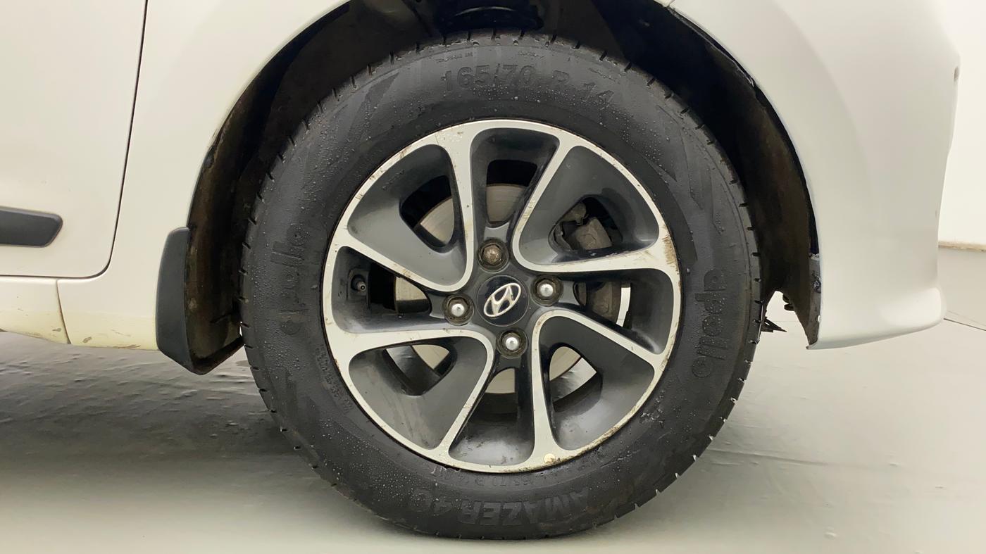 2018 Hyundai Grand i10 ASTA 1.2 KAPPA VTVT, CNG, Manual, 87,009 km, Right Front Wheel