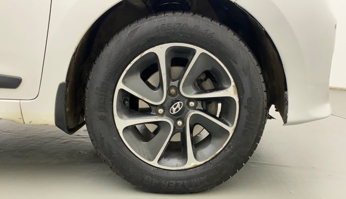 2018 Hyundai Grand i10 ASTA 1.2 KAPPA VTVT, CNG, Manual, 87,009 km, Right Front Wheel