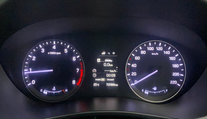 2016 Hyundai Elite i20 ASTA 1.2, Petrol, Manual, 72,584 km, Odometer Image