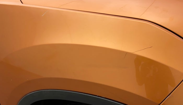 2019 Tata Harrier XZ 2.0L, Diesel, Manual, 72,524 km, Right fender - Minor scratches