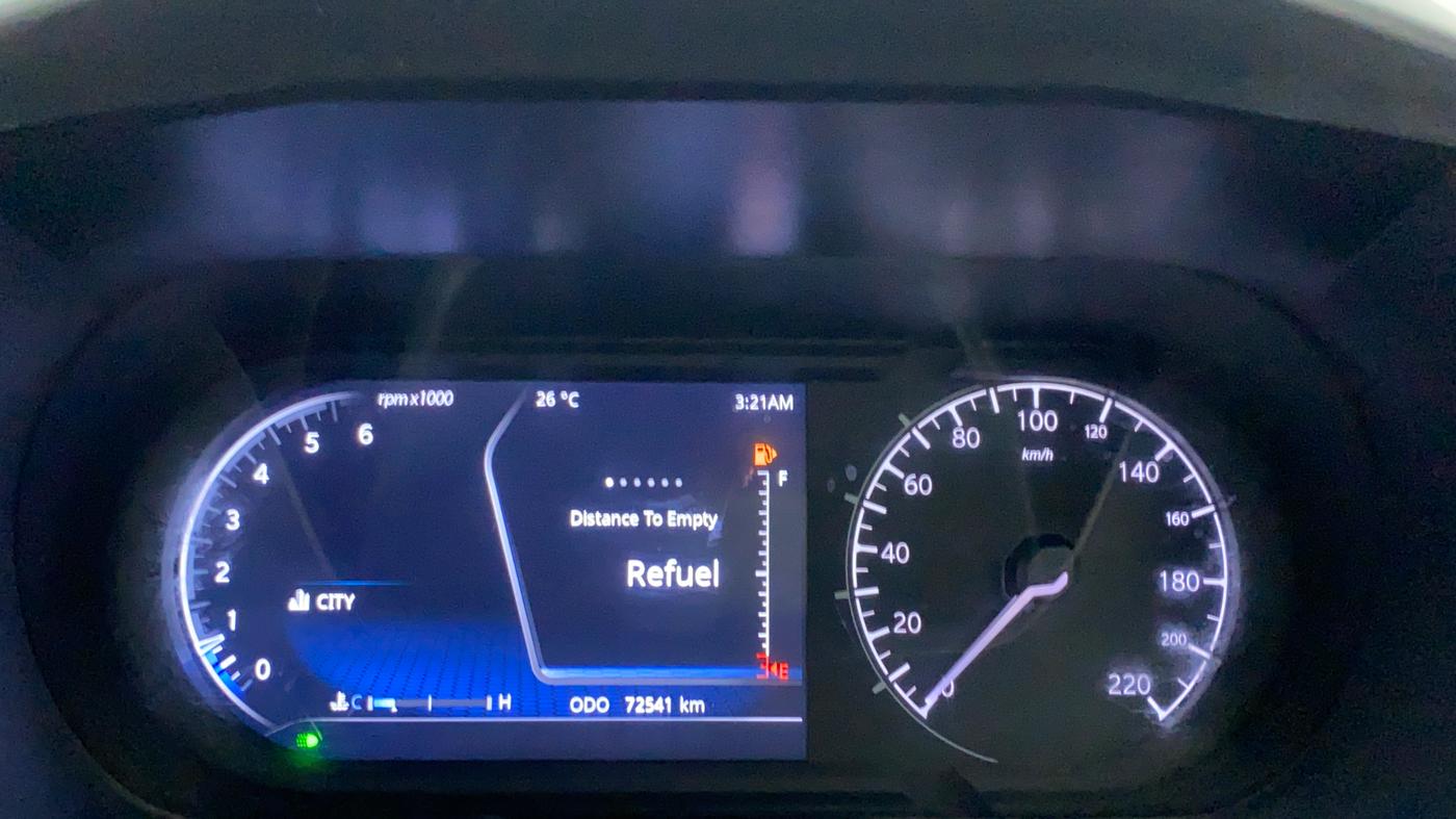 2019 Tata Harrier XZ 2.0L, Diesel, Manual, 72,524 km, Odometer Image