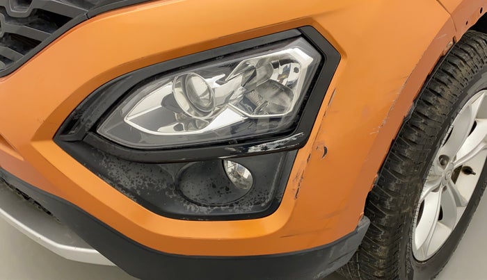 2019 Tata Harrier XZ 2.0L, Diesel, Manual, 72,524 km, Front bumper - Bumper cladding minor damage/missing