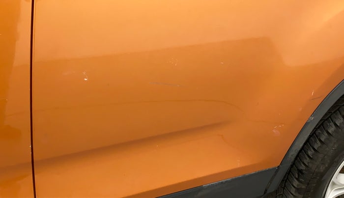 2019 Tata Harrier XZ 2.0L, Diesel, Manual, 72,524 km, Rear left door - Minor scratches