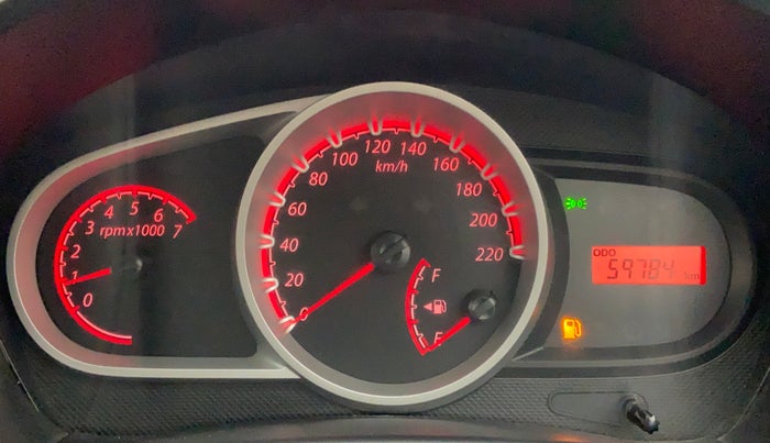 2011 Ford Figo 1.2 ZXI DURATEC, Petrol, Manual, 60,111 km, Odometer Image