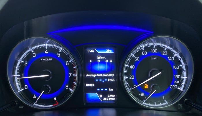 2018 Maruti Baleno ZETA 1.2 K12, Petrol, Manual, 29,412 km, Odometer Image