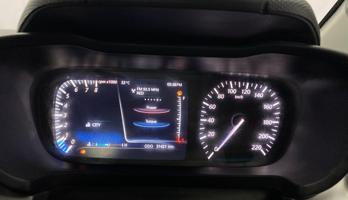2021 Tata ALTROZ XZ PETROL, Petrol, Manual, 31,421 km, Odometer Image