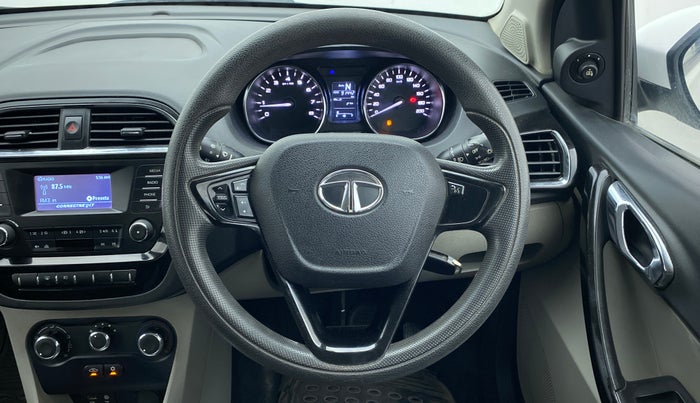 2018 Tata Tiago XZA PETROL, Petrol, Automatic, 91,442 km, Steering Wheel Close Up