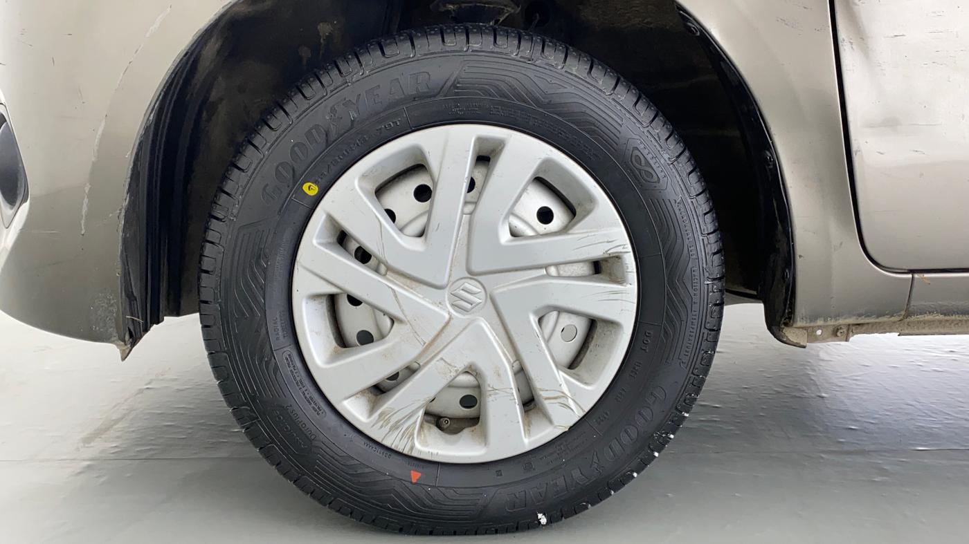 2019 Maruti New Wagon-R LXI CNG 1.0 L, CNG, Manual, 58,736 km, Left Front Wheel