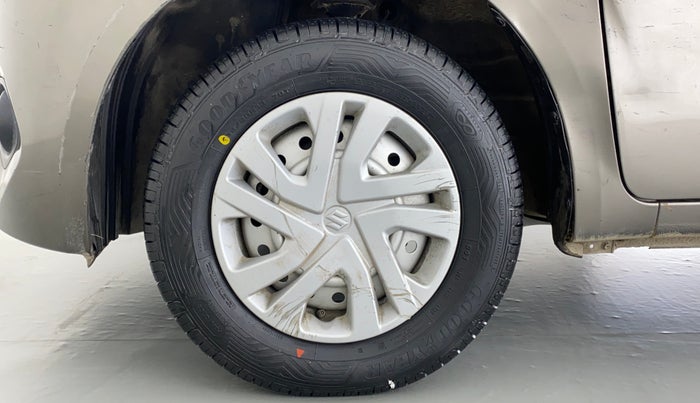 2019 Maruti New Wagon-R LXI CNG 1.0 L, CNG, Manual, 58,736 km, Left Front Wheel