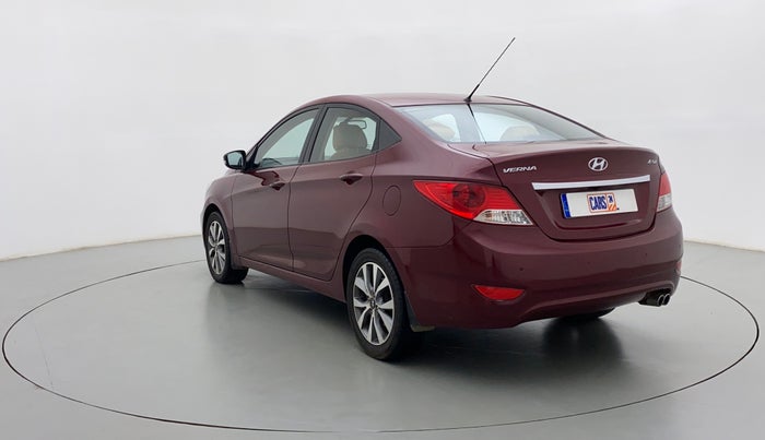 2014 Hyundai Verna FLUIDIC 1.6 VTVT SX AT, Petrol, Automatic, 79,210 km, Left Back Diagonal
