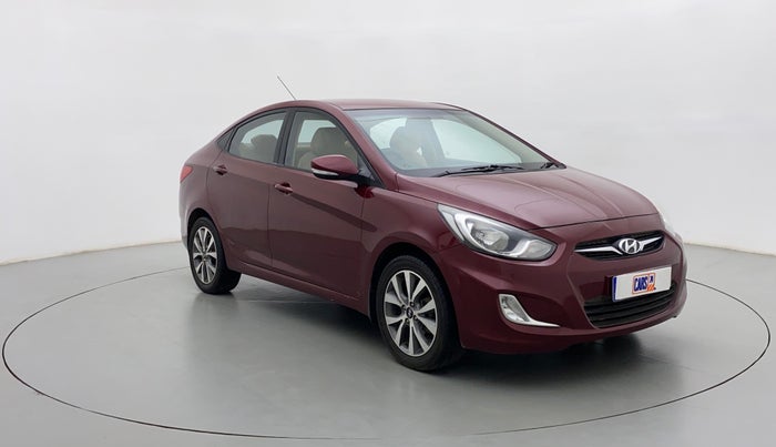 2014 Hyundai Verna FLUIDIC 1.6 VTVT SX AT, Petrol, Automatic, 79,210 km, Right Front Diagonal