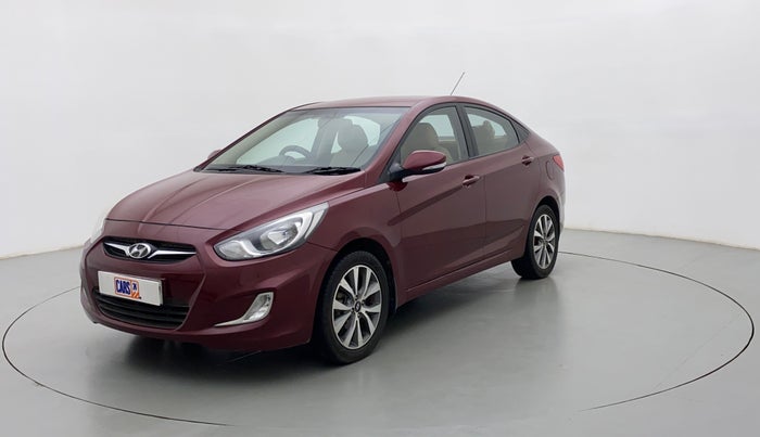 2014 Hyundai Verna FLUIDIC 1.6 VTVT SX AT, Petrol, Automatic, 79,210 km, Left Front Diagonal