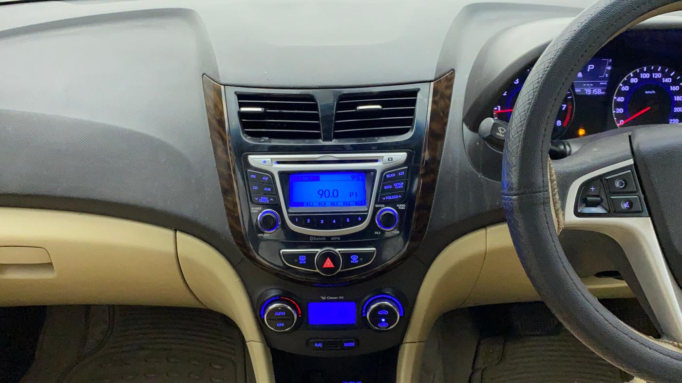 2014 Hyundai Verna FLUIDIC 1.6 VTVT SX AT, Petrol, Automatic, 79,210 km, Air Conditioner