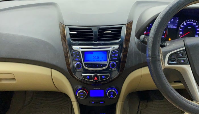2014 Hyundai Verna FLUIDIC 1.6 VTVT SX AT, Petrol, Automatic, 79,210 km, Air Conditioner