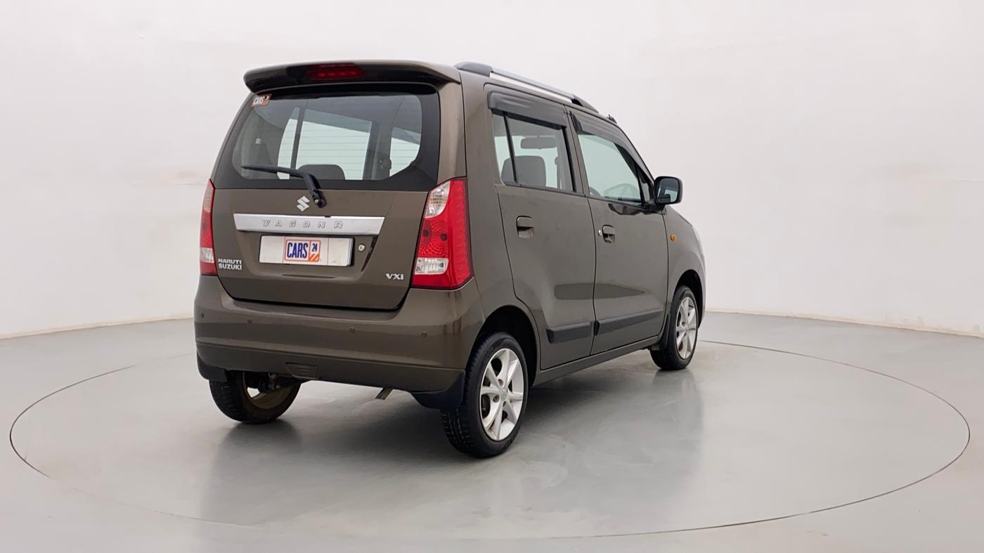 2017 Maruti Wagon R 1.0 VXI, Petrol, Manual, 21,753 km, Right Back Diagonal