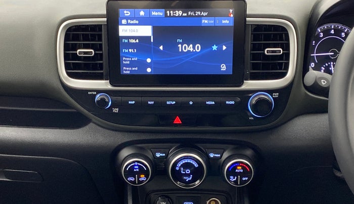 2020 Hyundai VENUE 1.0 TURBO GDI SX+ AT, Petrol, Automatic, 14,318 km, Air Conditioner