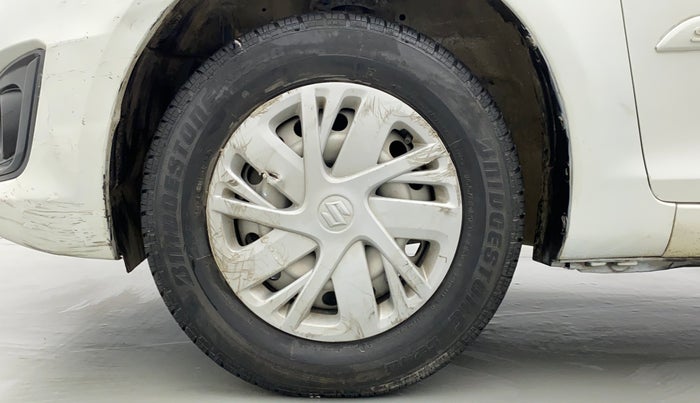 2014 Maruti Swift LXI D, Petrol, Manual, 31,943 km, Left Front Wheel