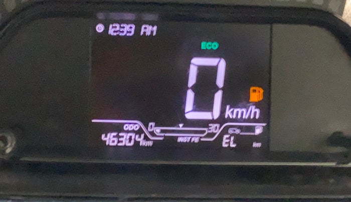 2023 Tata NEXON XE PETROL, Petrol, Manual, 46,258 km, Odometer Image