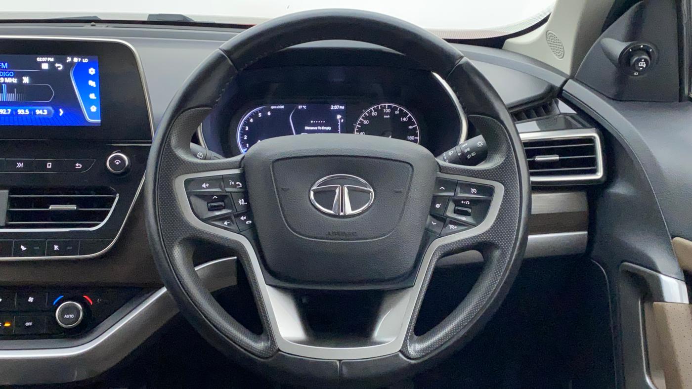 2021 Tata Harrier XZ PLUS 2.0L DUAL TONE, Diesel, Manual, 46,434 km, Steering Wheel Close Up